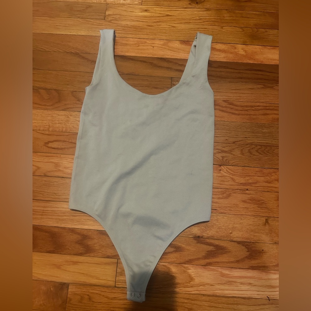 Aura Beige Buff Bodysuit Small/medium